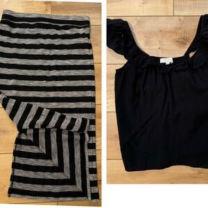 Loft Two Piece Skirt and Tank Set Size Small